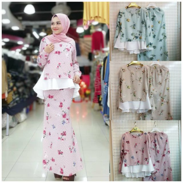 Fesyen Baju Kurung Moden Pendek