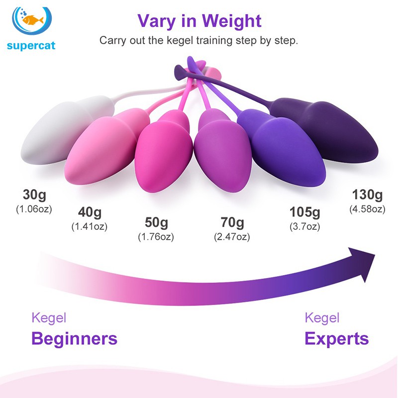 Victory Kegel Exercise Weights Benwa Balls Sets Women Pelvic