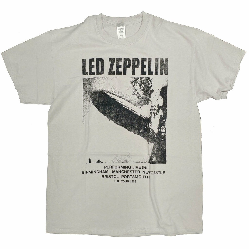 Led Zeppelin T Shirt 1969 Tour 100% Official Light Grey Jimmy Page Robert Plant | Shopee Malaysia Led Zeppelin T Shirt 1969 Tour 100% Official Light Grey Jimmy Page Robert Plant | Shopee Malaysia