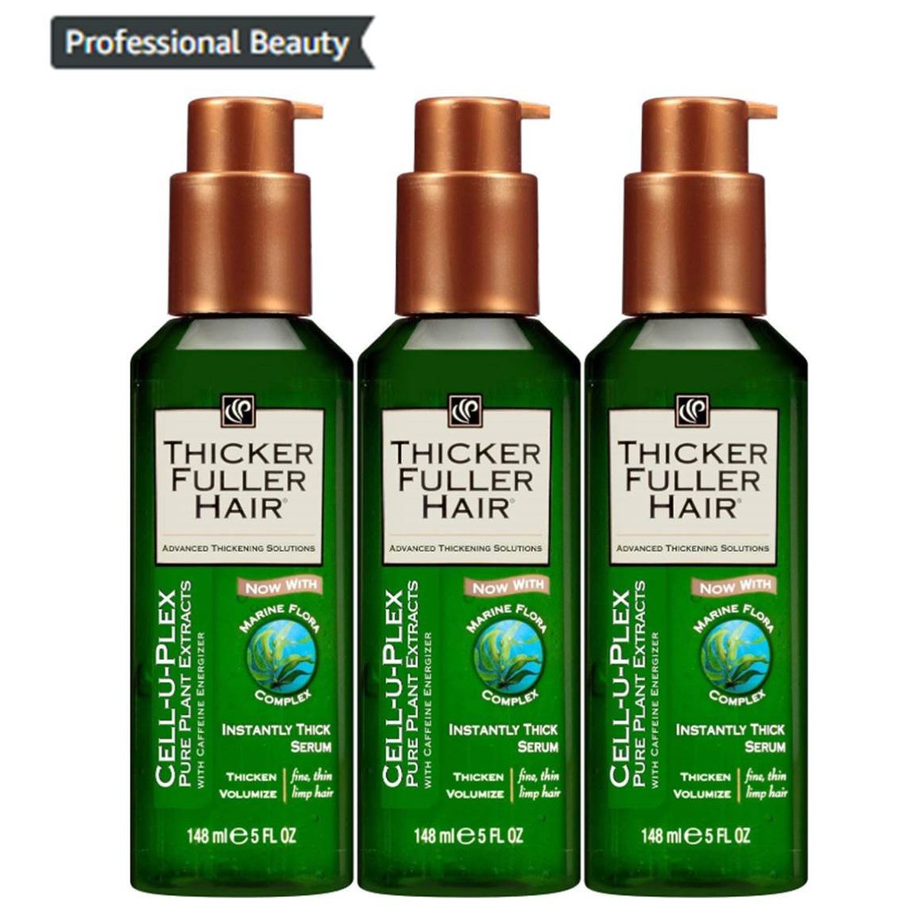 Thicker Fuller Hair Instantly Thick Serum 148ml 5 Oz Pack Of 3