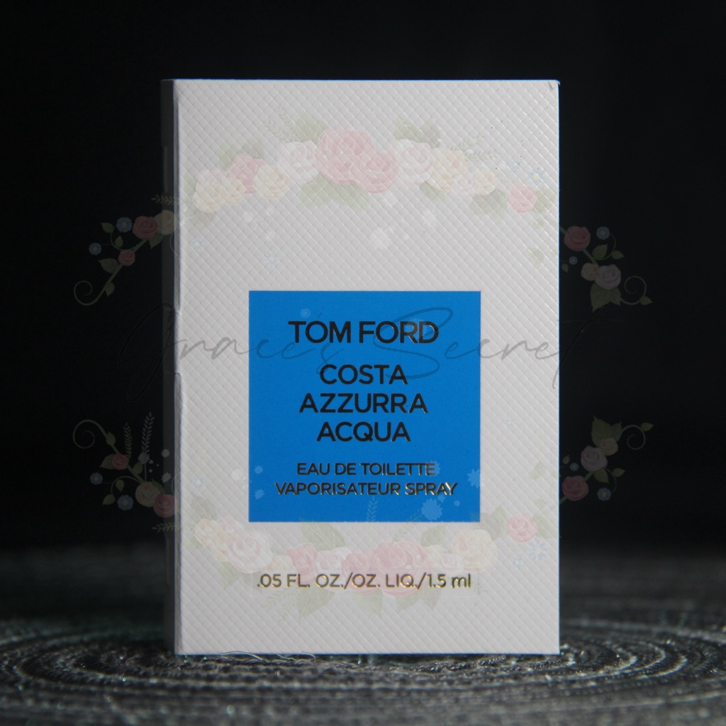 Perfume Sample - Tom Ford Costa Azzurra Acqua, 2019  Vial Perfume  Fragrance | Shopee Malaysia