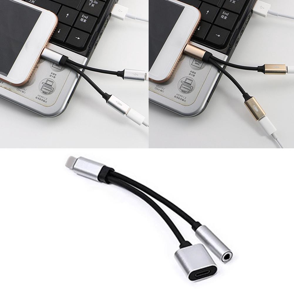 Lightening to 3.5mm Headphone Jack Aux Cable Adapter, 2 in 1 Adapter  Compatible with iOS Phone at Rs 145/piece, Mobile Phone Connector in  Gwalior