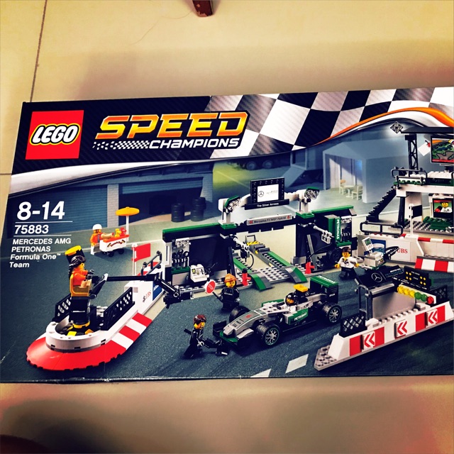 lego speed champions amg petronas