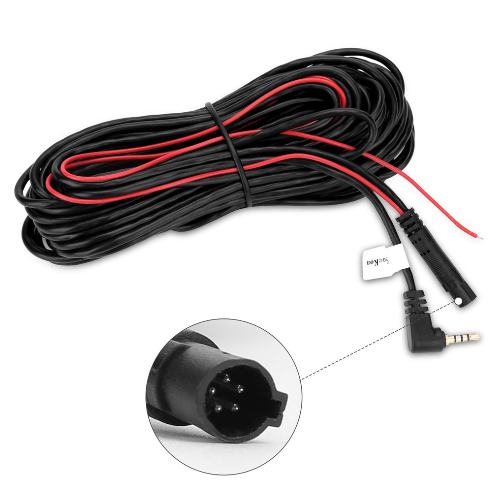 5 pin dash cam cable