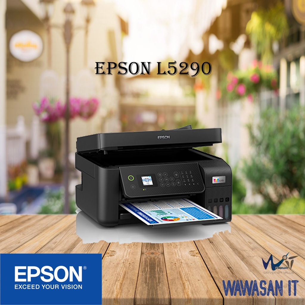 Epson Ecotank L5290 A4 Wi Fi All In One Ink Tank Printer With Adf Shopee Malaysia 5094