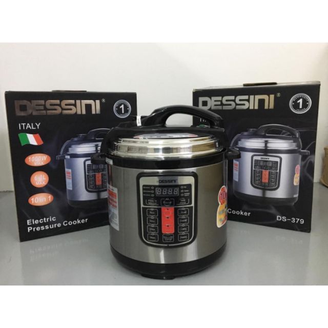 DESSINI PRESSURE COOKER 6 LITRE | Shopee Malaysia