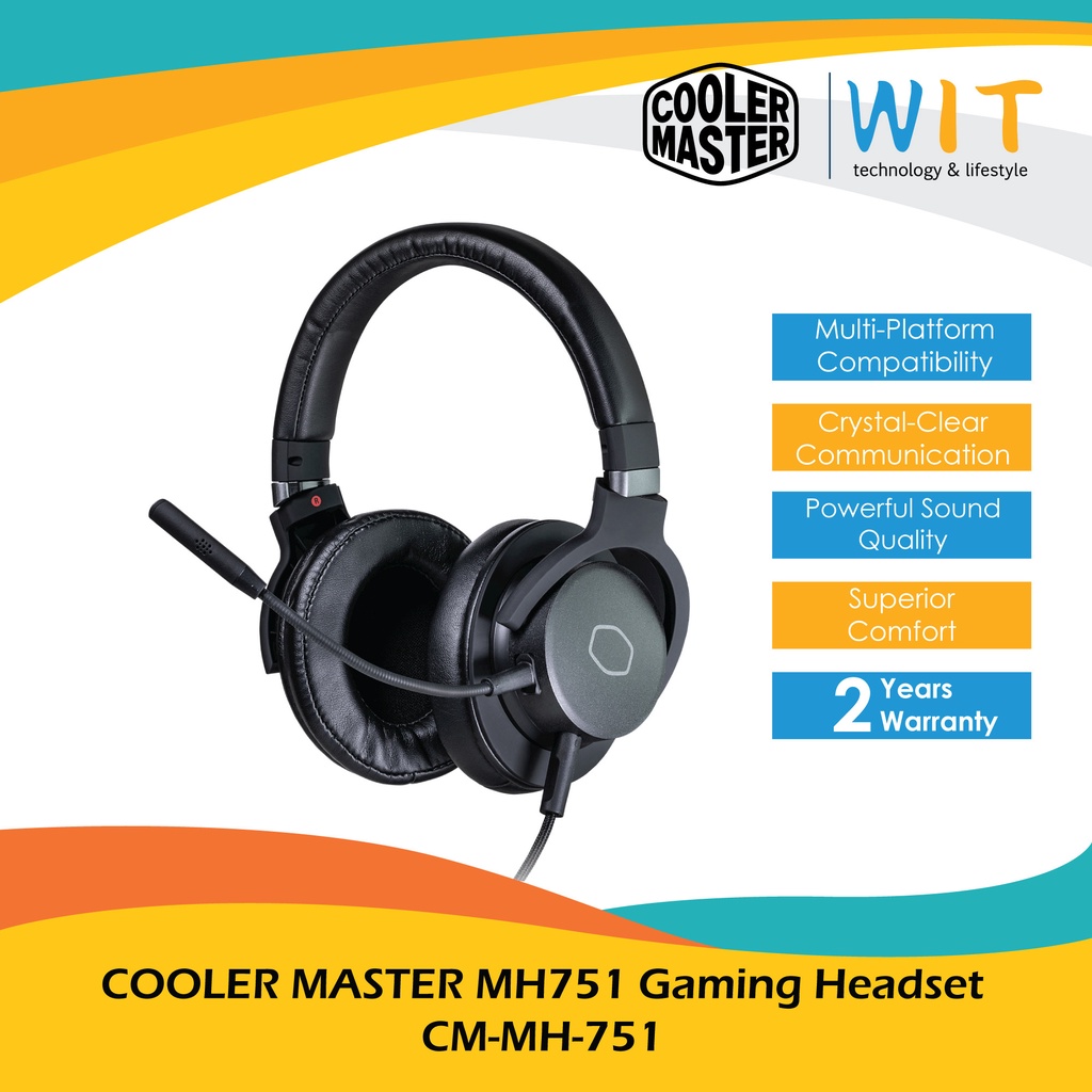 COOLER MASTER MH751 Gaming Headset - CM-MH-751