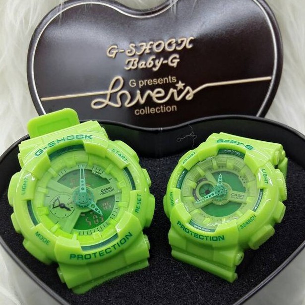 light green g shock