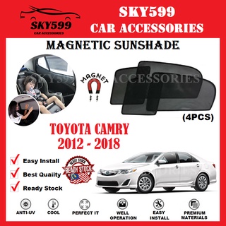 Magnetic Sunshade for Car Toyota Camry XV40 2006-2011 