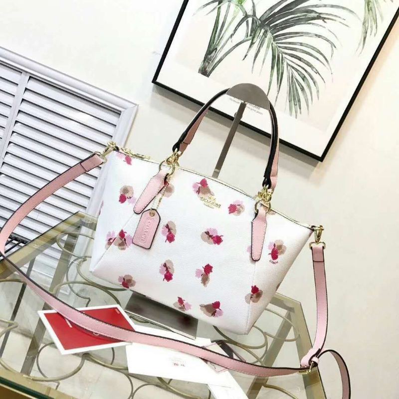 coach ava tote floral