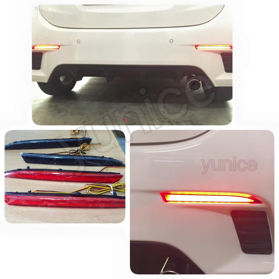 Myvi Lagi Best Alza Bumper Reflector Led Light Bar Shopee Malaysia
