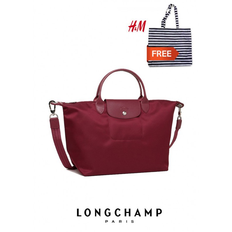 longchamp le pliage medium tote bag