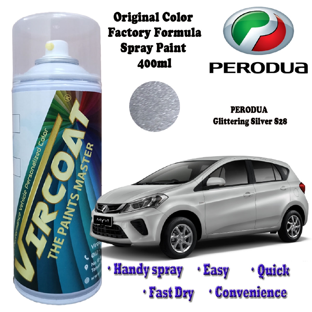 VIRCOAT Aerosol Spray 2K Paint/ Car Body Motor Sport Rim 