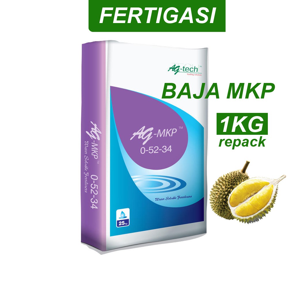 1Kg - MKP Baja Bunga Monopotassium Phosphate MKP Fertilizer Baja Durian ...