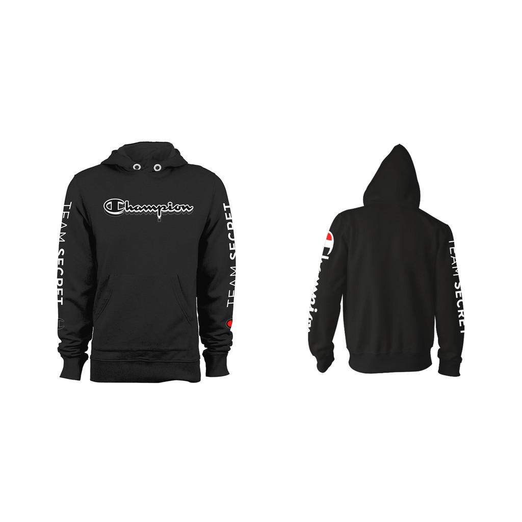 team secret x champion hoodie