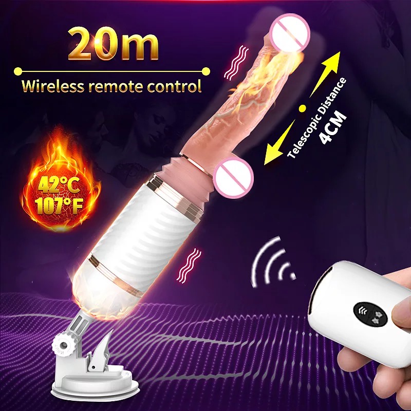 [Ready Stock] Dildo Machine VIBRATOR G-Spot Vibrator Simulation penis masturbator adult female sex toy