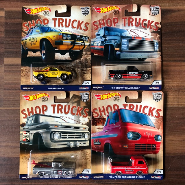 hot wheels shop trucks 2018