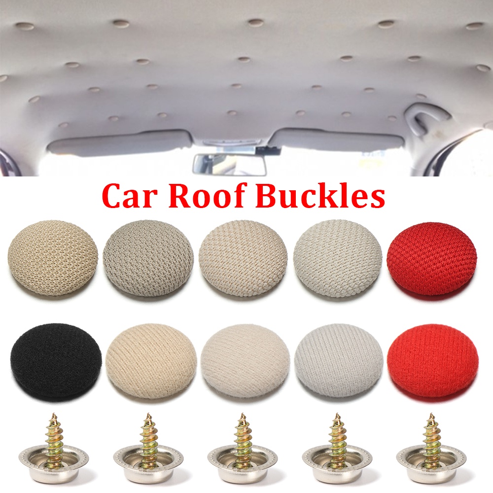 10pcs Set Automotive Headliner Fixing Buckles Car Interior Ceiling