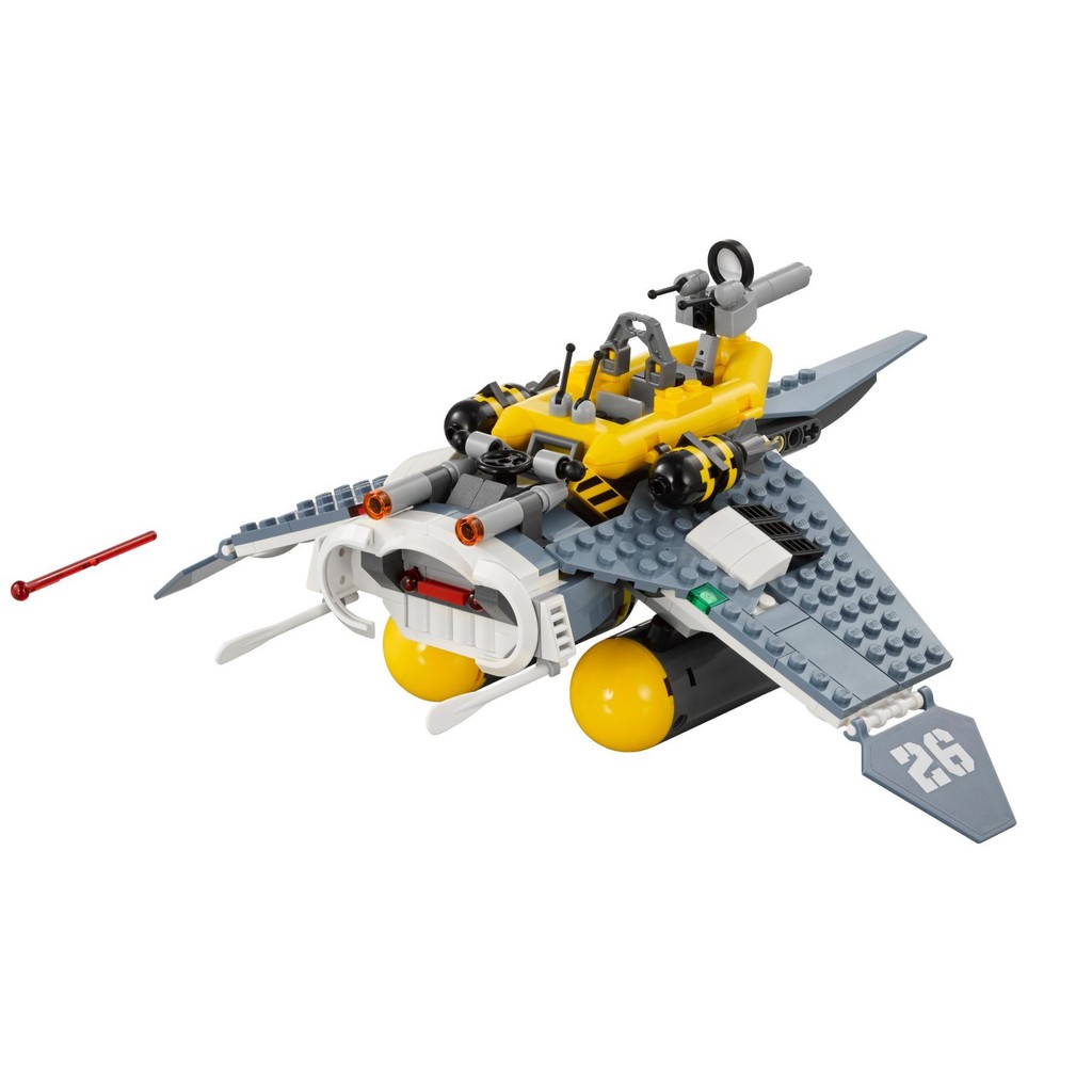 Lego Then NINJAGO MOVIE 70609: Manta Ray Bomber Vehicle ONLY NO ...