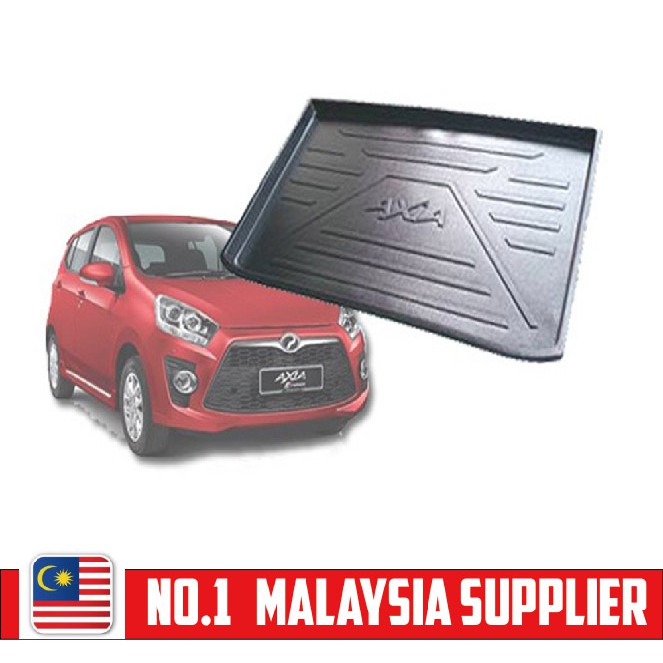 PREMIUM PERODUA AXIA Car Boot Tray Luggage Cargo Trunk 