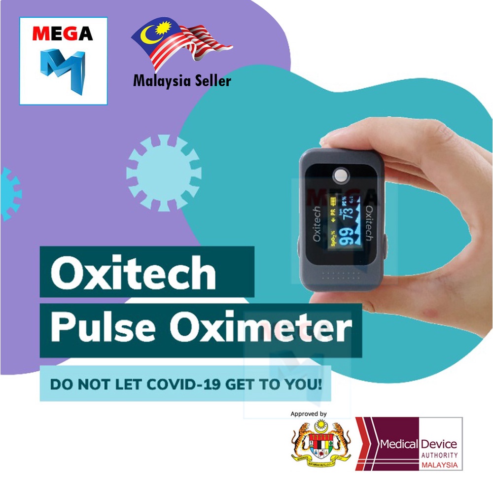 Oxitech Medical Fingertip Pulse Oximeter Home family Pulse Oxymeter