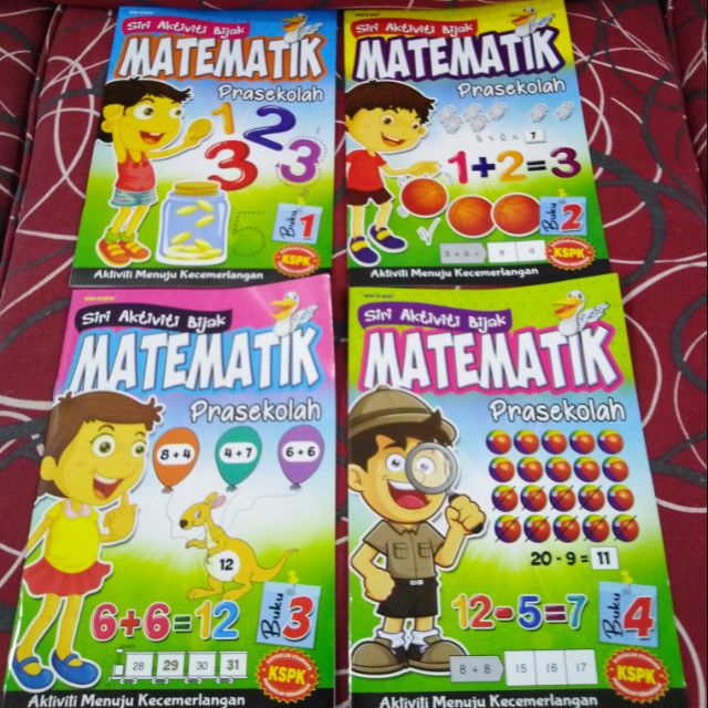 Matematik Siri Aktiviti Bijak Prasekolah Shopee Malaysia