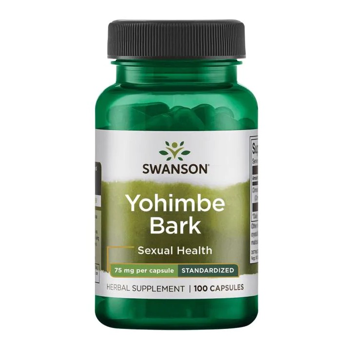 Swanson Premium Yohimbe Bark 75mg Oral Tablets Support Male Erection 100 Tablets Shopee Malaysia 3396