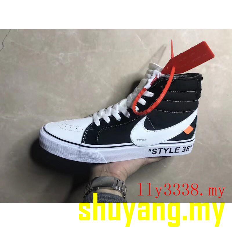 vans sk8 hi x off white