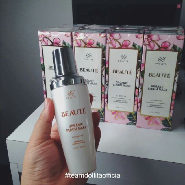 Dollita Beautè Organic Serum Mask by Siti Sarah (ig 