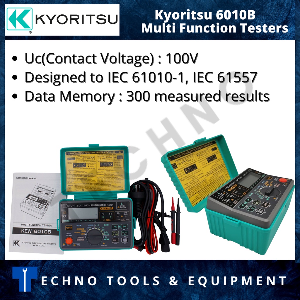 KYORITSU KE 6010B Multi Function Testers Shopee Malaysia
