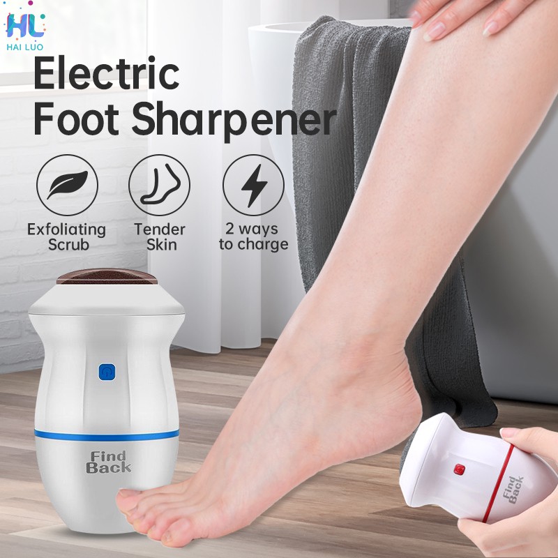 Electric Foot Care Pedicure File Foot Scrubber Pedicure Dead Skin Tool Shopee Malaysia