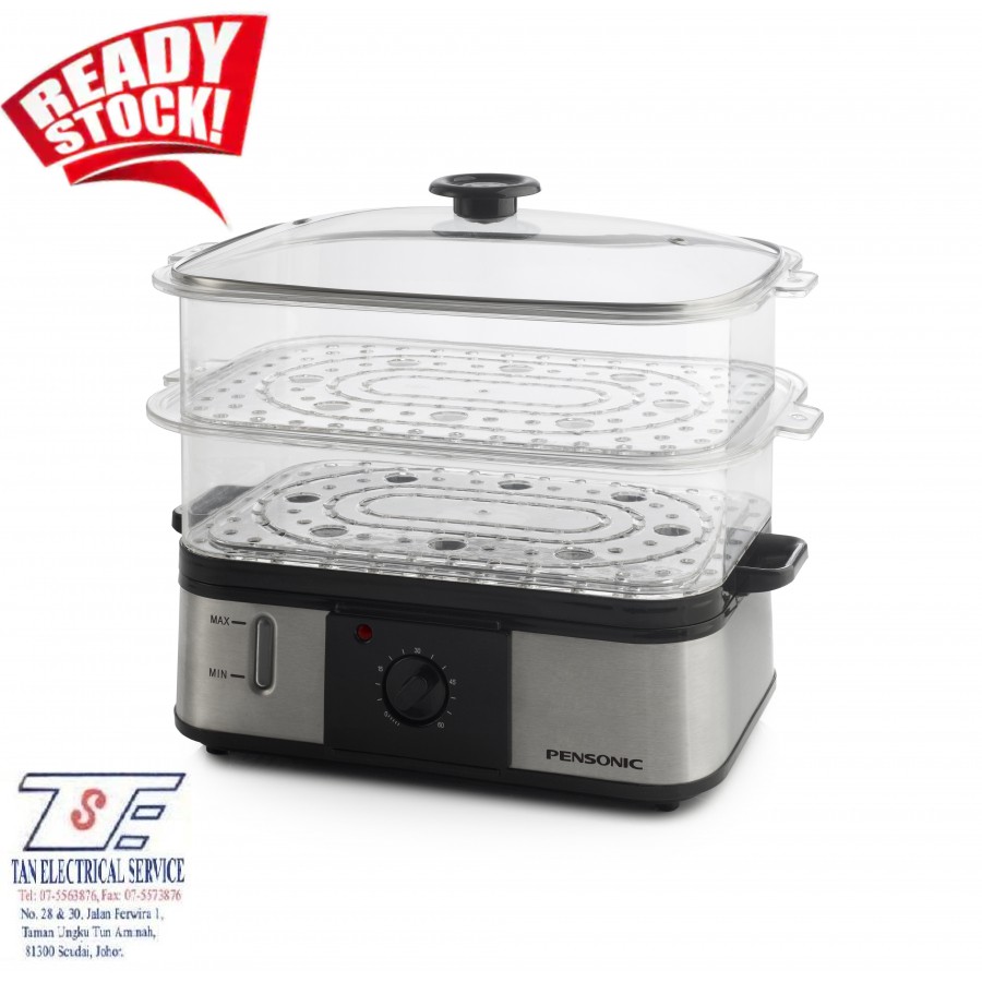 Pensonic PSM-162S Food Steamer 12L Pengukus Makanan Stim
