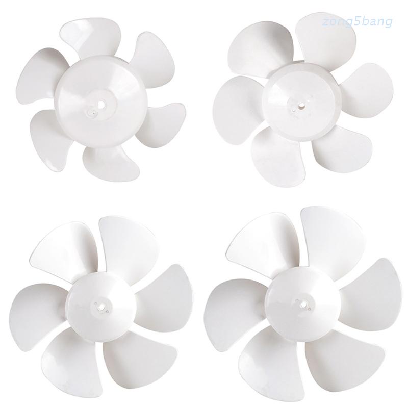 zong  Plastic Fan Blade Leaves Universal Household Exhaust Fan Standing Pedestal Fan Table Fanner Replacement Part 12/10/8/6In