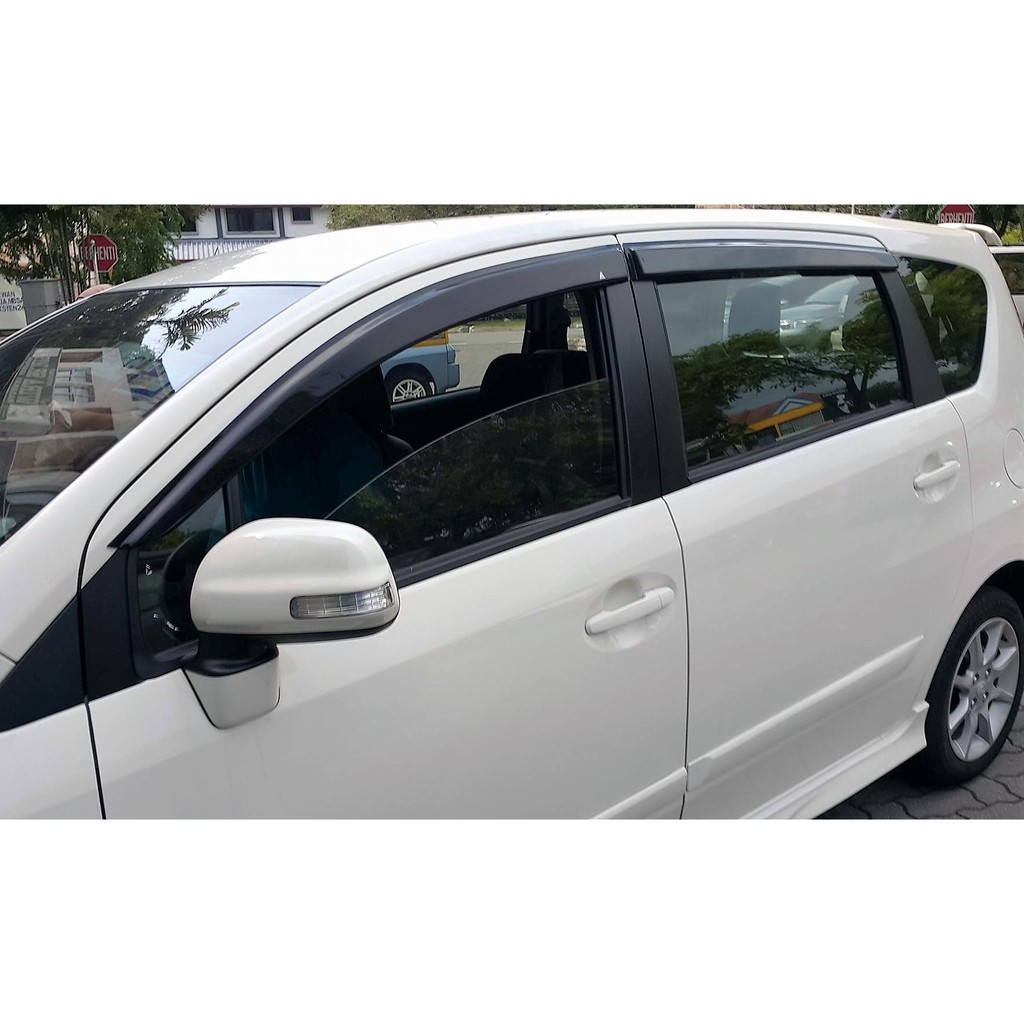 PERODUA ALZA FLAT DOOR VISOR(3 INCH)  Shopee Malaysia