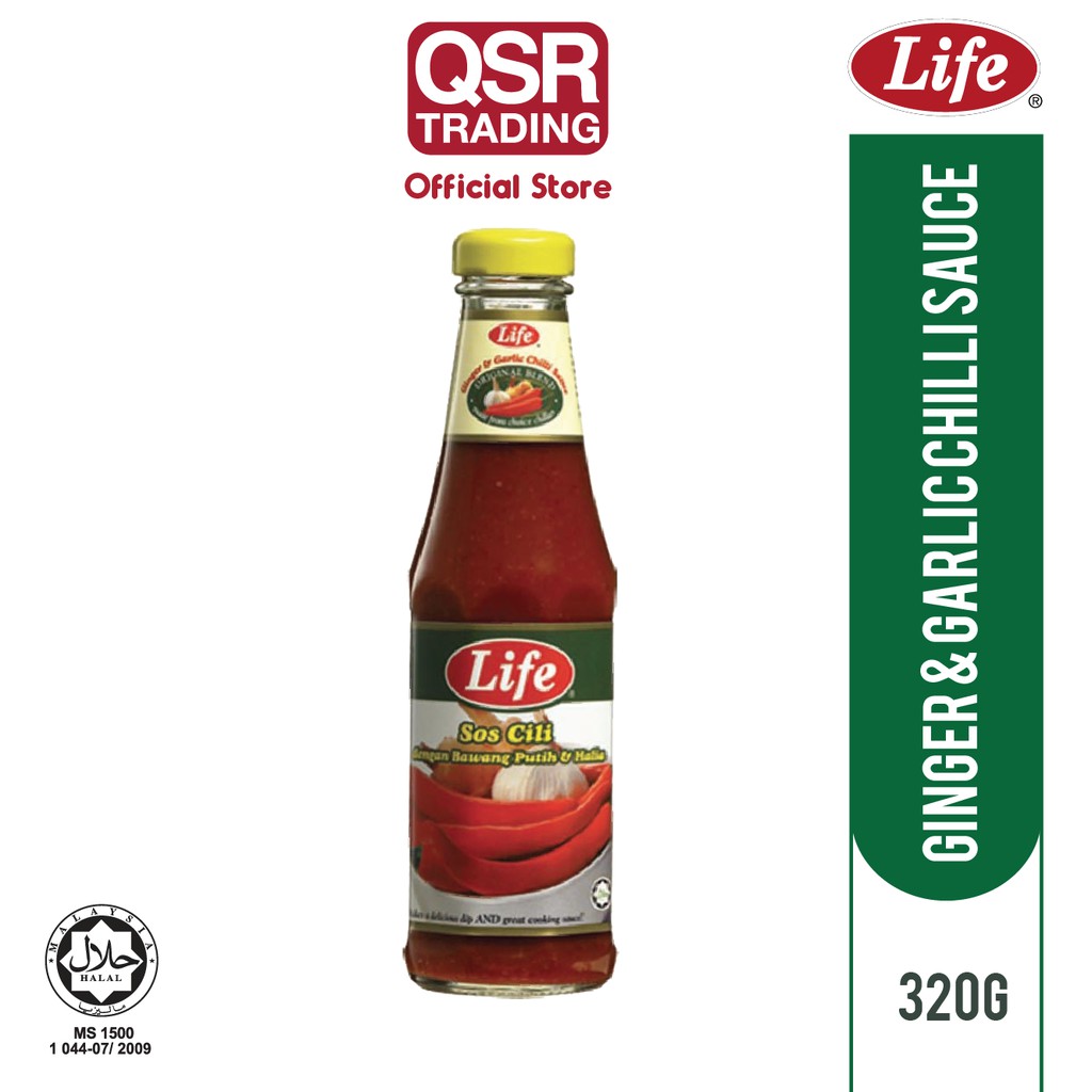 LIFE Ginger And Garlic Chilli Sauce (320g) Shopee Malaysia