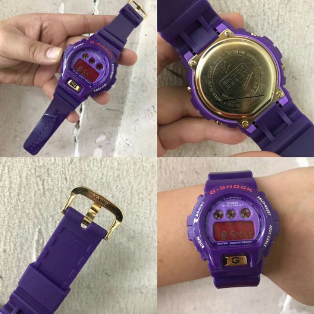 all gold g shock watch