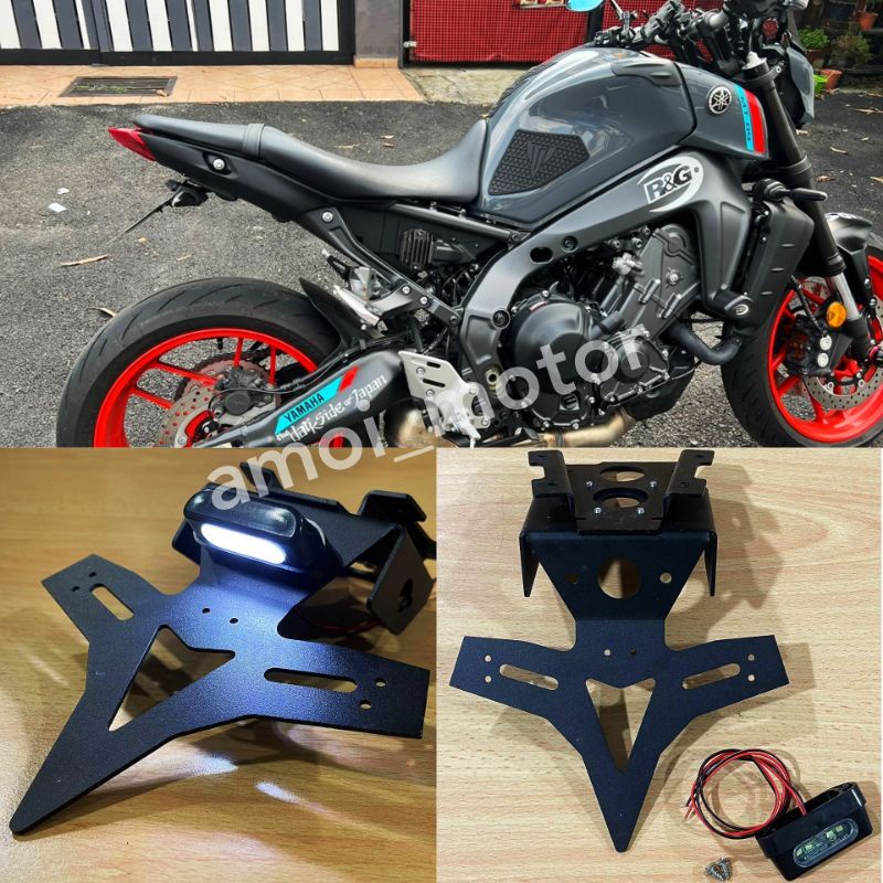 Yamaha MT09 Tail Tidy Plate Holder with LED Light | Shopee Malaysia