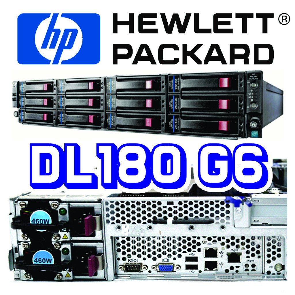 Hp Proliant Dl180 G6 Rack Server B21 Chia Mining Shopee Malaysia