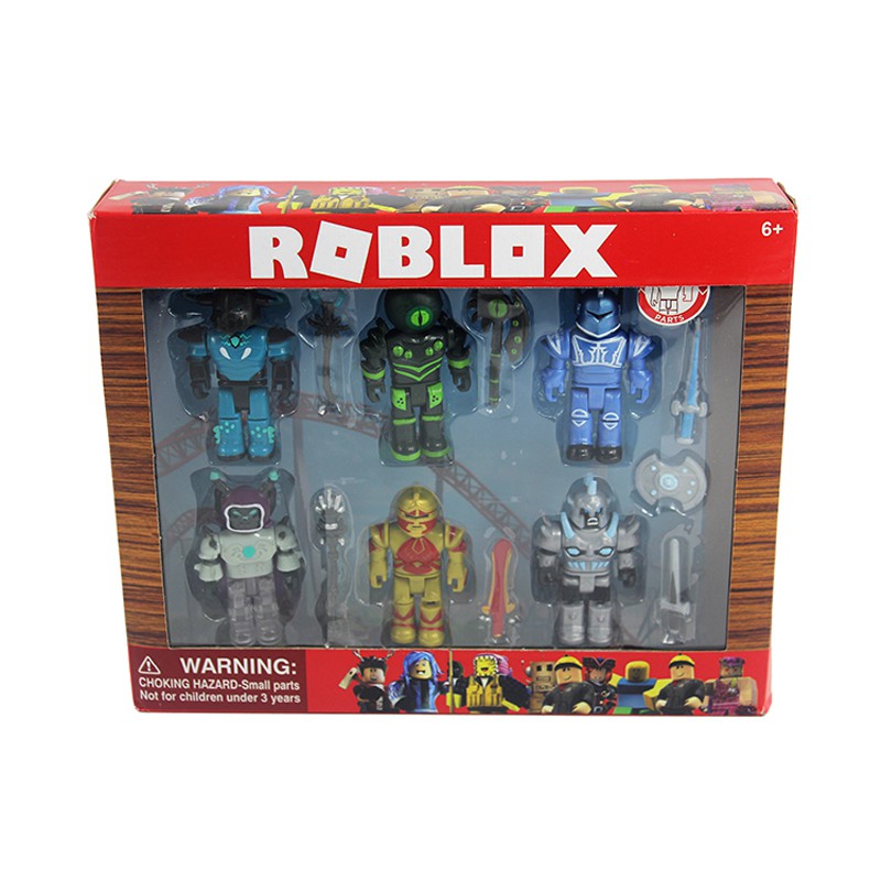 6pcslot Legends Of Roblox Mini Action Figures Set Game Toys - 