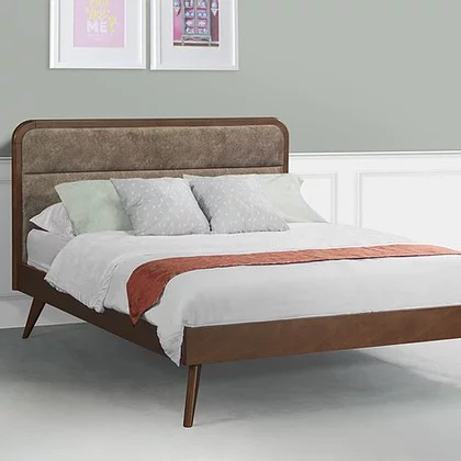 Studio Cameron Solid Wood Bed Frame, Wooden Bed Frame Queen Ikea