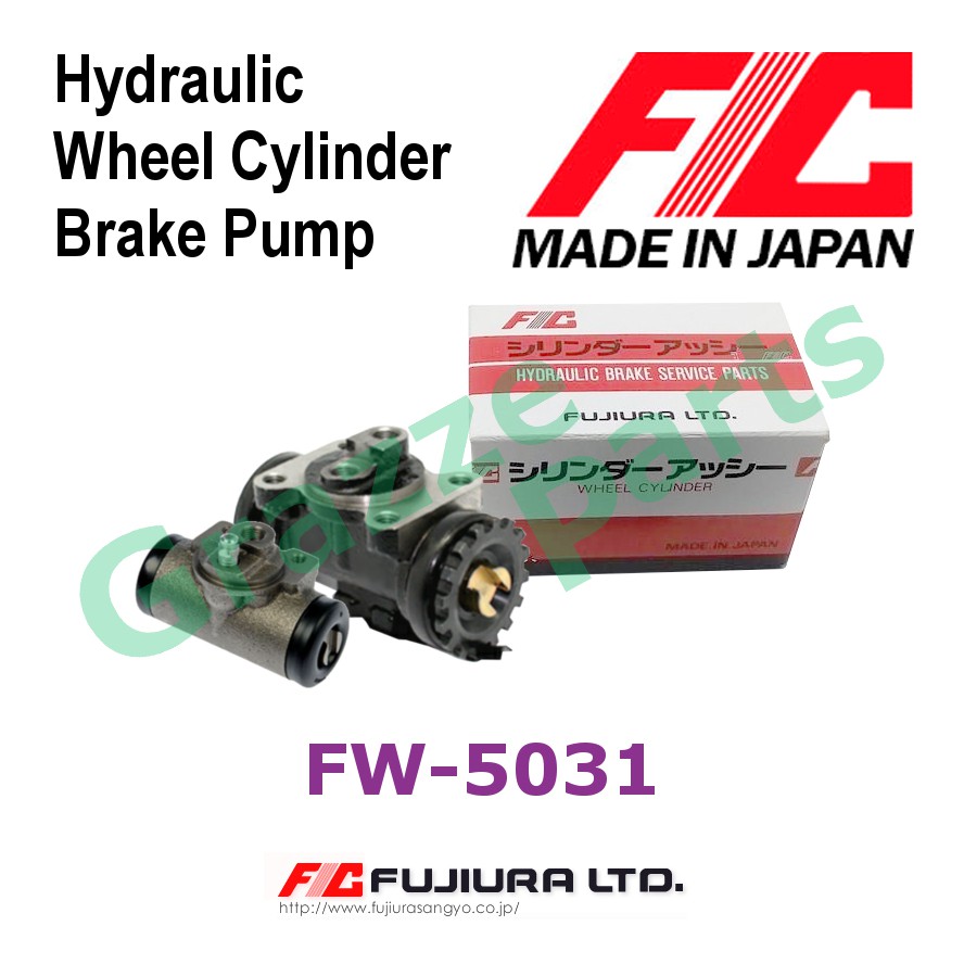 FIC Made in Japan Brake Pump Wheel Cylinder Rear RH FW5031 for Honda Civic  SH4 SR4 SO4 CRV S10 - 3/4