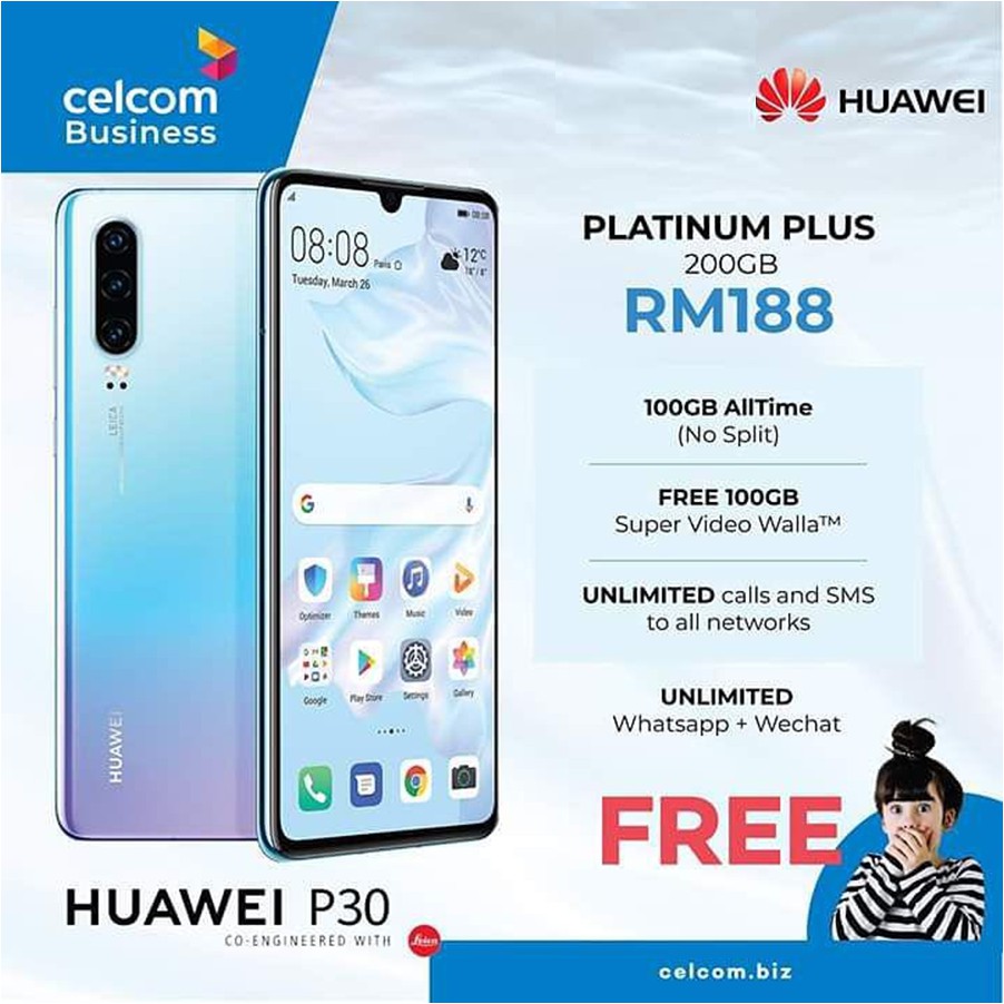 huawei p30 pro celcom