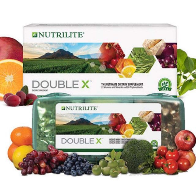 Nutrilite Double X Multivitamin Multimineral Concentrate Day My XXX