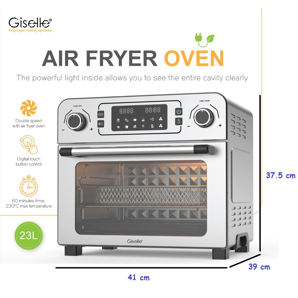 New Smart Choice Modern Big 23L Digital 10-in-1 Air Fryer Cum Oven ...