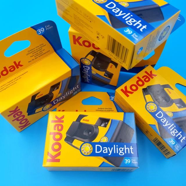 [39 Shot] Kodak Daylight Disposable Camera 39exp August 2021 Shopee
