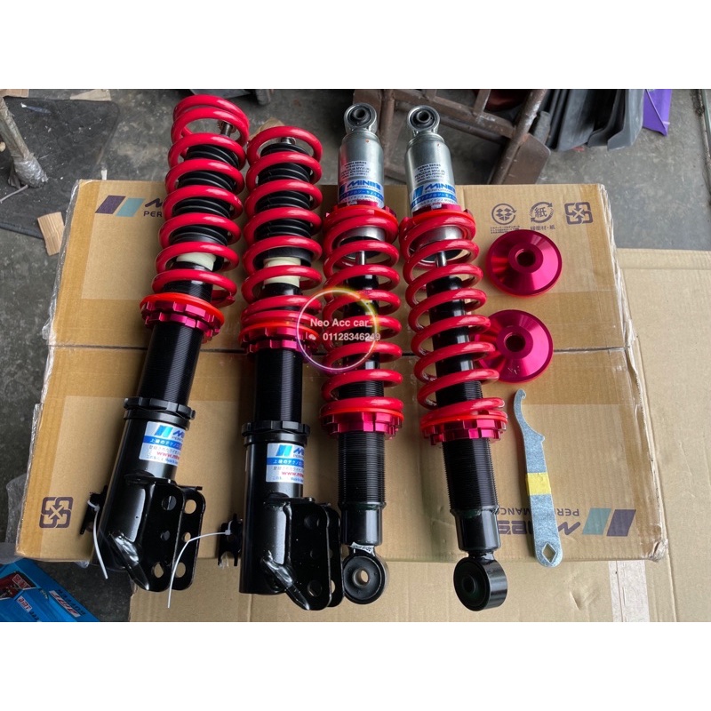 MINES PERODUA MYVI 0517 VIVA HI LOW BODY SHIFT ADJUSTABLE ABSORBER COILOVER SET Shopee Malaysia