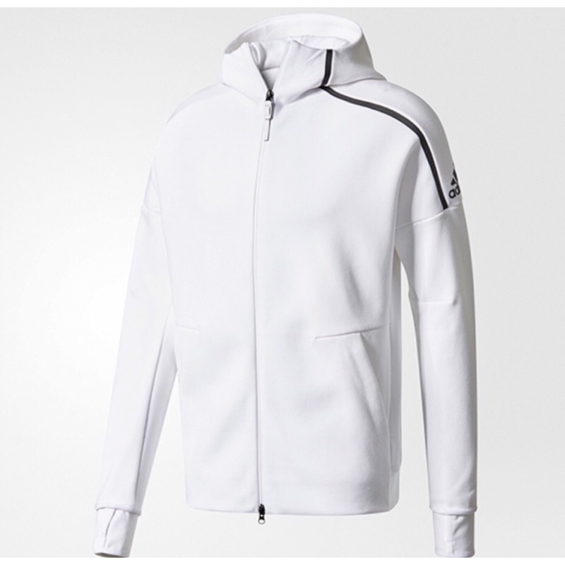 adidas zne hoodie white