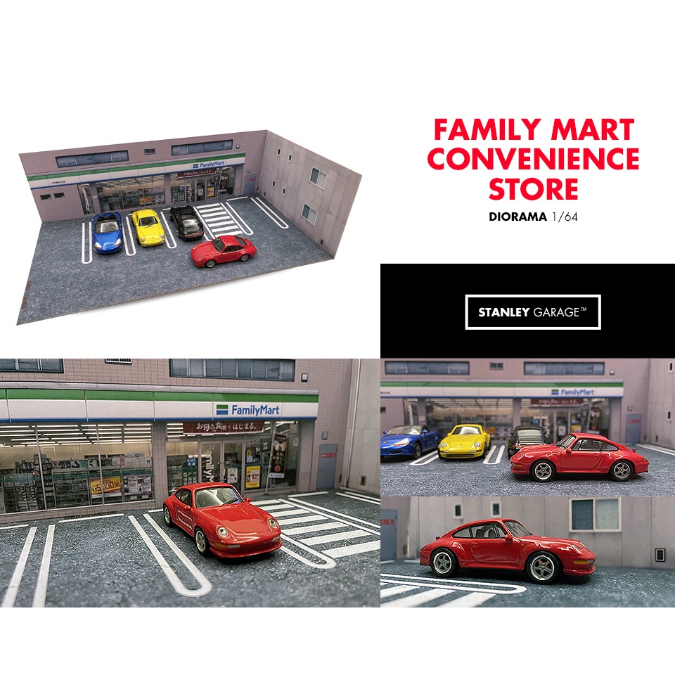 1/64 Family Mart Convenience Store Diorama Shopee Malaysia