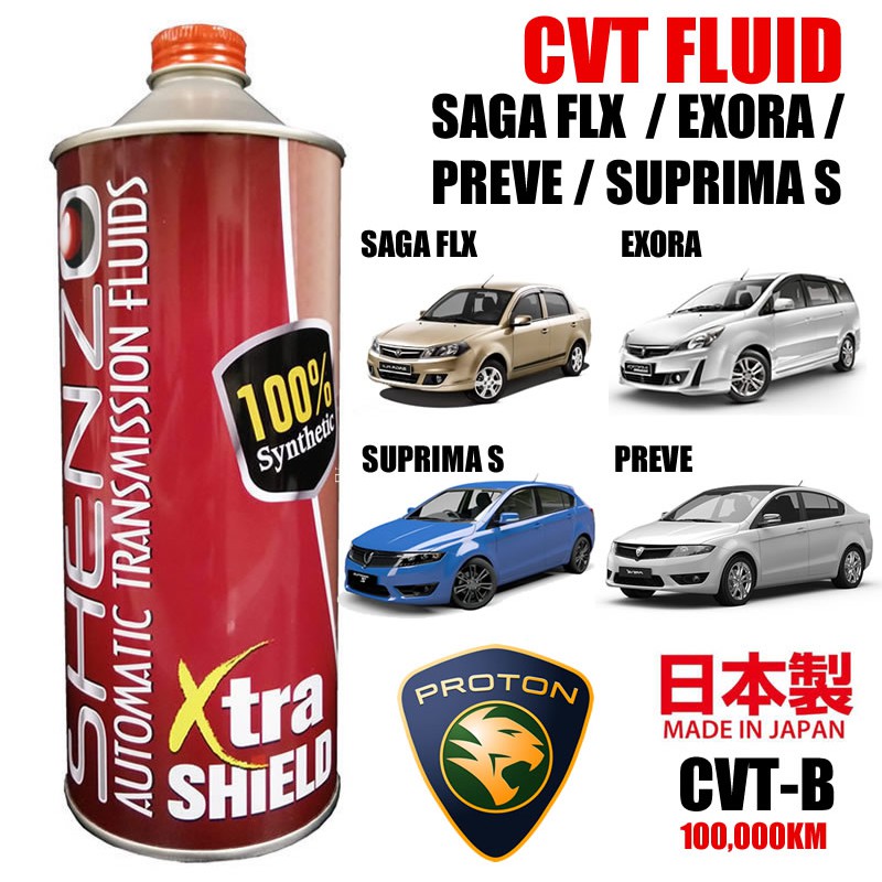Shenzo High Performance CVT Fluid for Proton Saga FLX / Exora / Preve / Suprima - Shenzo Racing Oil Performance CVTF