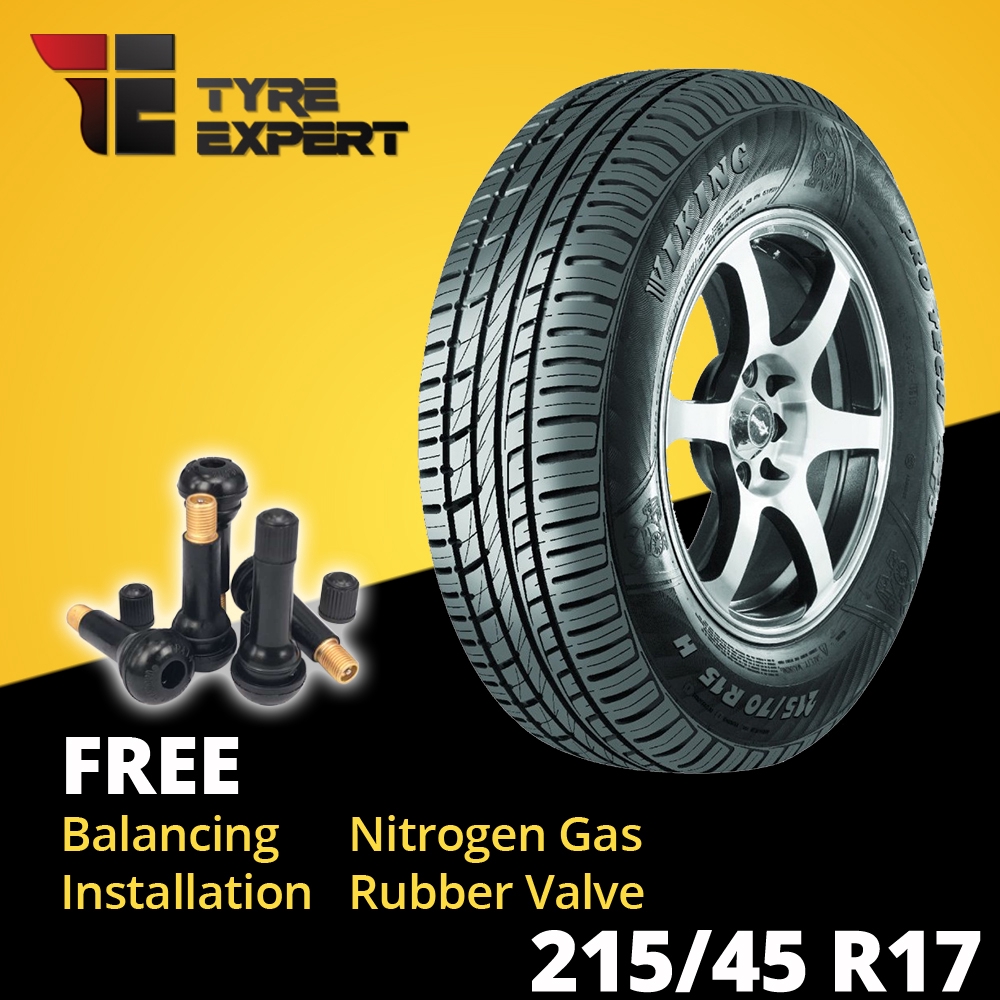 215 45r17 Viking Protech Pt6 Installation Tyre Tayar Shopee Malaysia